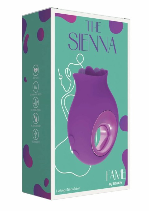 TOYJOY The Sienna Licking Stimulator silikonowy IPX7 10 trybow