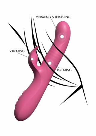 TOYJOY Venus II Vibrator - model z funkcją ruchu i rotacji, Designer Edition