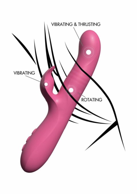 TOYJOY Venus II Vibrator - model z funkcją ruchu i rotacji, Designer Edition