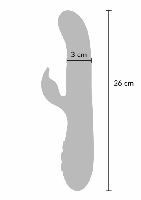 TOYJOY Venus II Vibrator - model z funkcją ruchu i rotacji, Designer Edition