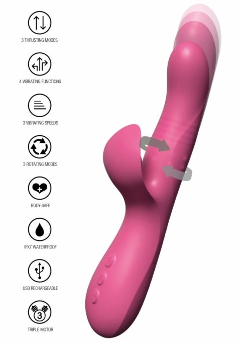TOYJOY Venus II Vibrator - model z funkcją ruchu i rotacji, Designer Edition