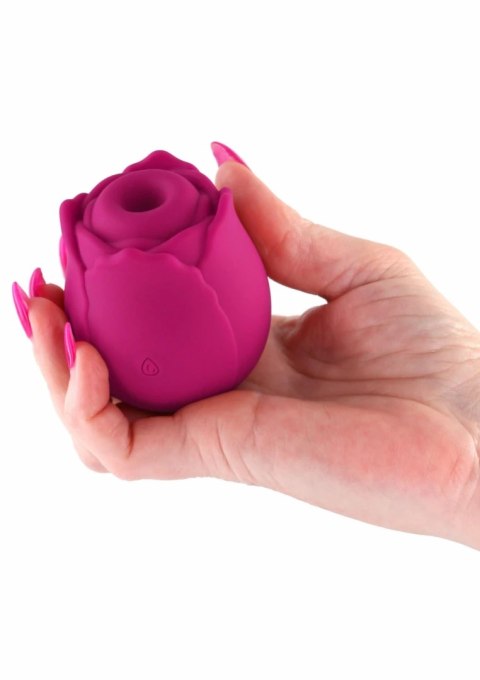 The Vibrating Rose silikonowy model wibrujący, wodoodporny, ładowalny