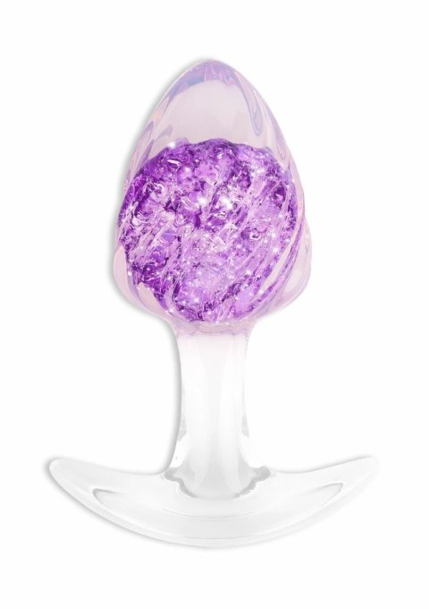 ToyJoy Crystal Plug Medium silikonowy z kryształową ozdobą 8,2 cm
