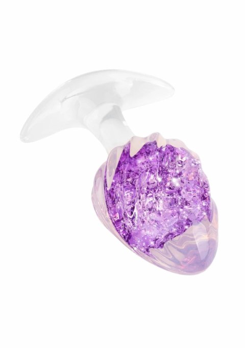 ToyJoy Crystal Plug Medium silikonowy z kryształową ozdobą 8,2 cm