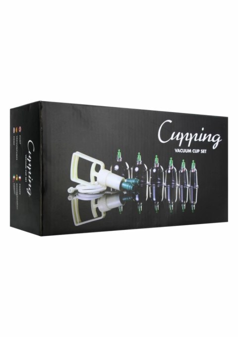 Cupping Vacuum Cupset zestaw prożniowy do terapii bańkami 12 sztuk