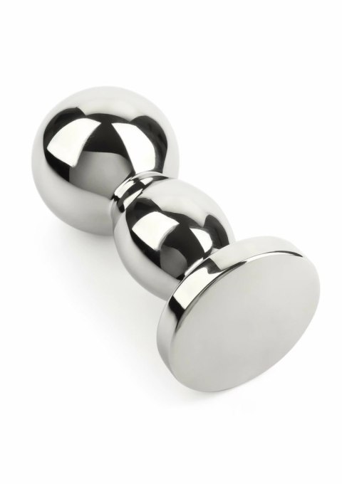 Mr. Steel Bubble Trouble korek intymny stalowy kulisty 12 cm