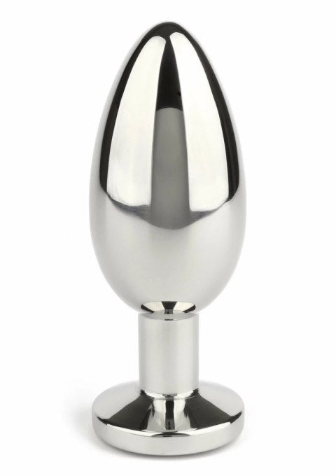 Mr. Steel Jeweled Plug Large - stalowy model z ozdobnym kryształem