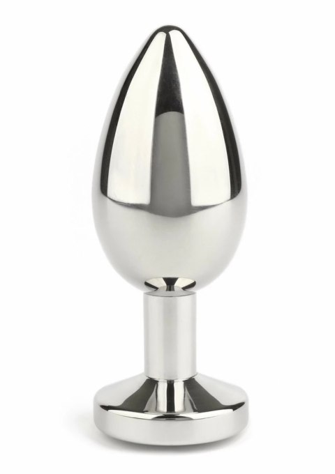Mr. Steel Jeweled Plug Medium - stalowy model z ozdobnym kryształem
