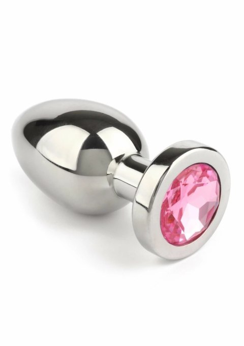 Mr. Steel Jeweled Plug Small stal nierdzewna z ozdobnym kryształem