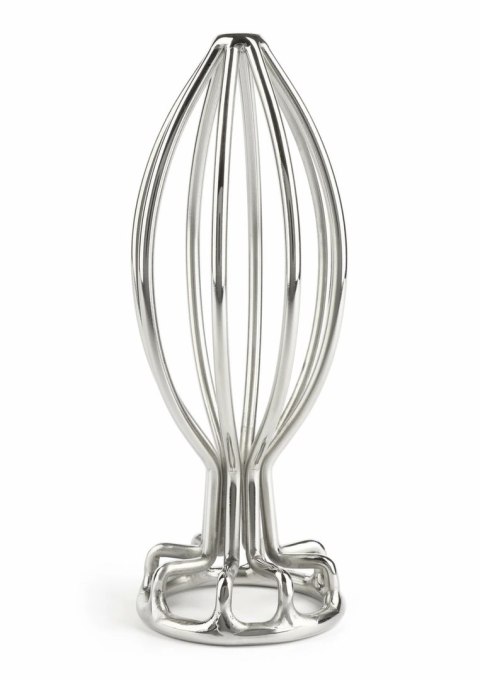 Mr. Steel Round Wire Plug Large stalowy lekki model ażurowy XL