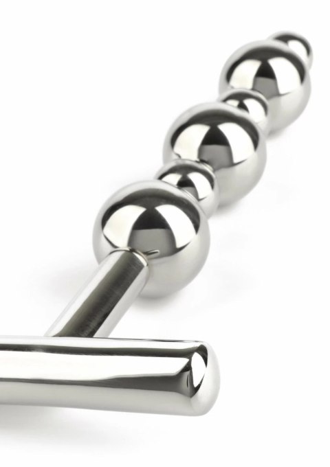 Mr. Steel Steel Thruster stalowy masażer z uchwytem T, 25 cm