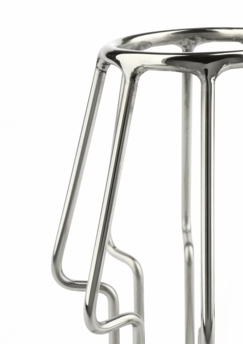 Mr. Steel Trapezoid Large - stalowy korek anatomiczny, otwarty design