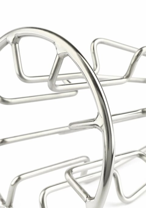 Mr. Steel Trapezoid Large - stalowy korek anatomiczny, otwarty design
