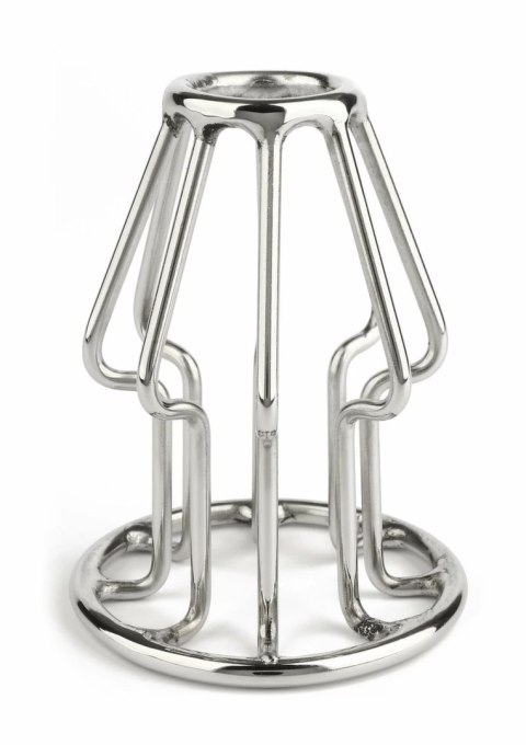 Mr. Steel Trapezoid Small - stalowy korek anatomiczny, lekki, geometryczny