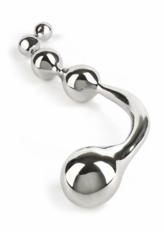 Mr. Steel Twisted Desire Bulb Wand stalowy masażer z ergonomiczną głowicą