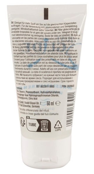 JUST GLIDE Water-based 100x 20ml