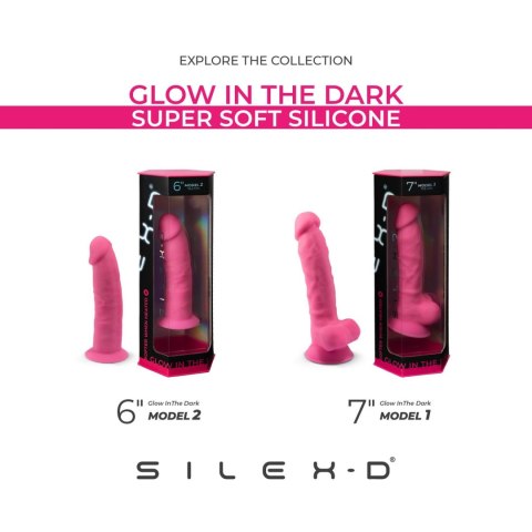 Model 2 6"" Pink Box Glow in the Dark