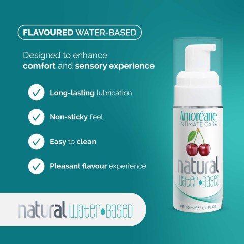 AM.Cherry Water Based Lubricant with phytoplankton 50ml