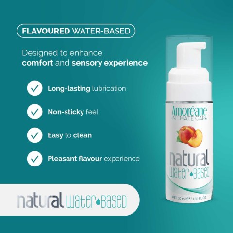 AM.Peach Water Based Lubricant with phytoplankton 50ml