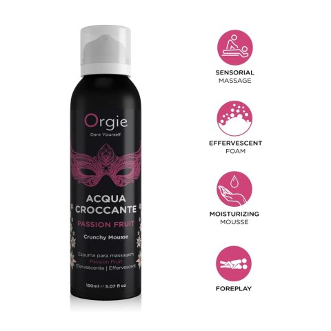 Acqua Croccante Crunchy Mousse Passion Fruit 150 ml