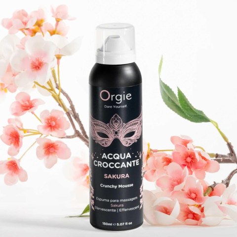 Acqua Croccante Crunchy Mousse Sakura Fruit 150 ml
