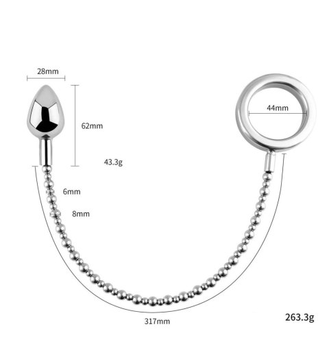 Jewellery - Metal Anal Plug - NO. 4