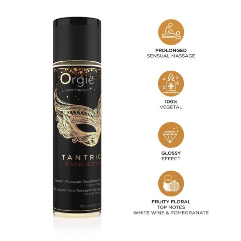 Orgie - Sexy Therapy Sensual Massage Oil Fruity Floral Divinie Nectar 200 ml