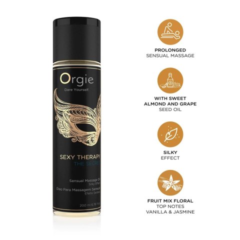 Orgie - Sexy Therapy Sensual Massage Oil Fruity Floral The Secret 200 ml
