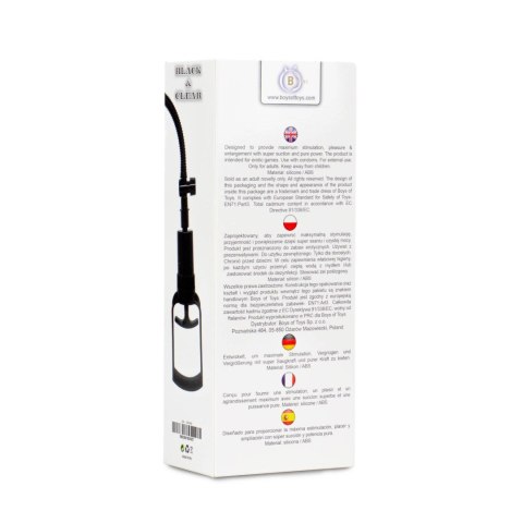 Pompka-Powerpump MAX - Black&Clear