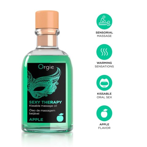 Żel-LIPS MASSAGE KIT APPLE - 100 ML