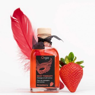 Żel-LIPS MASSAGE KIT STRAWBERRY - 100 ML