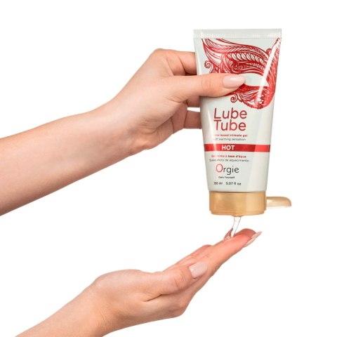 Żel-LUBE TUBE HOT - 150 ML