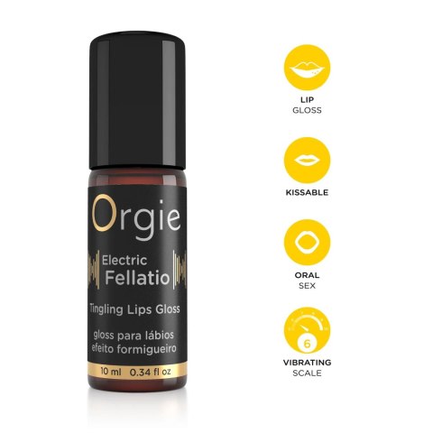 Żel-SEXY VIBE! - ELETRIC FELLATIO - VIBRATING GLOSS - 10 ML