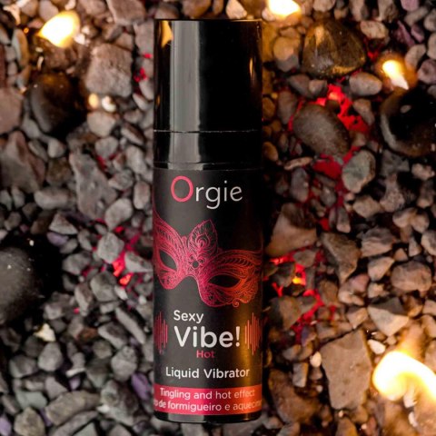 Żel-SEXY VIBE! HOT - LIQUID VIBRATOR - 15 ML