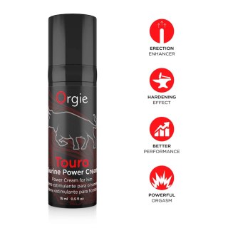 Żel-TOURO - ERECTION CREAM - WITH TAURINA - 15 ML
