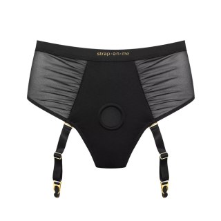 HARNESS LINGERIE IDYLLE - XL - BLACK
