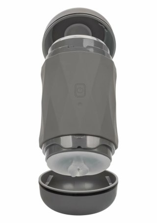 CalExotics Milk Master Vibro Squeeze - maszyna intymna z funkcją wibracji, dwustronna