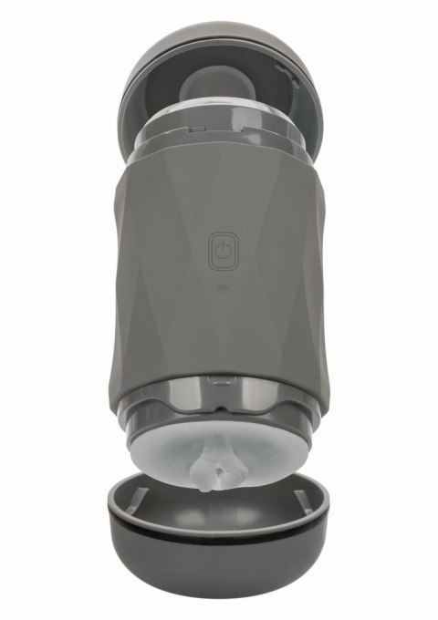 CalExotics Milk Master Vibro Squeeze - maszyna intymna z funkcją wibracji, dwustronna