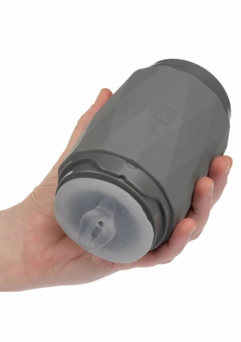 CalExotics Milk Master Vibro Squeeze - maszyna intymna z funkcją wibracji, dwustronna