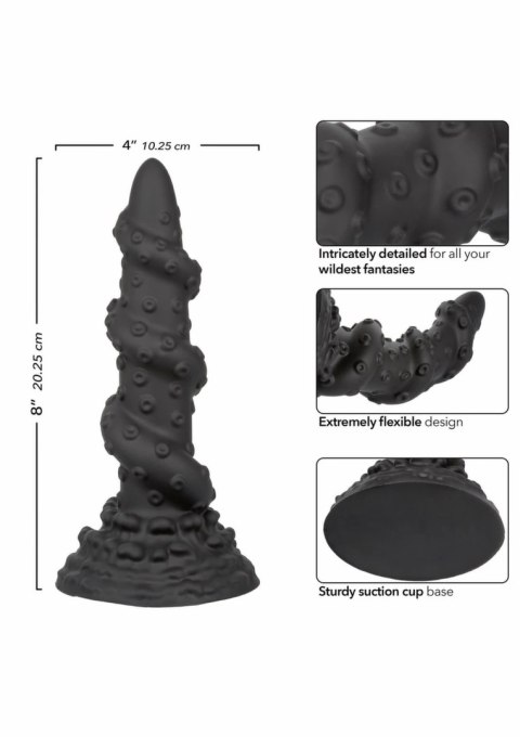 CalExotics Monster Dong The Kraken 20,25 cm - model z płynnego silikonu, elastyczny