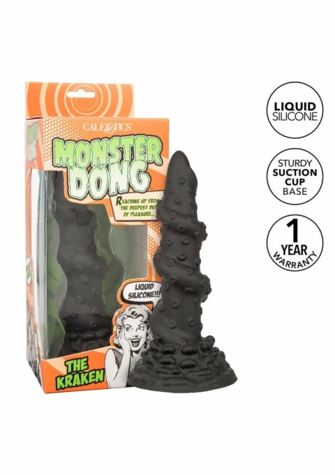 CalExotics Monster Dong The Kraken 20,25 cm - model z płynnego silikonu, elastyczny
