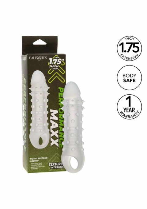 CalExotics Performance Maxx Liquid Silicone Adonis - anatomiczny model, 17,8 cm