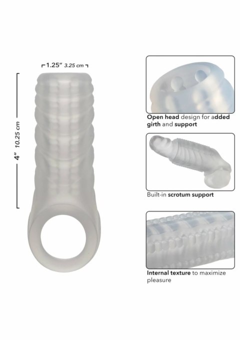 CalExotics Performance Maxx Liquid Silicone - dwustronny rękaw anatomiczny, silikonowy