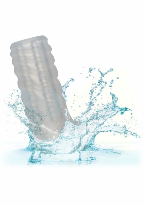 CalExotics Performance Maxx Liquid Silicone - dwustronny rękaw anatomiczny, silikonowy