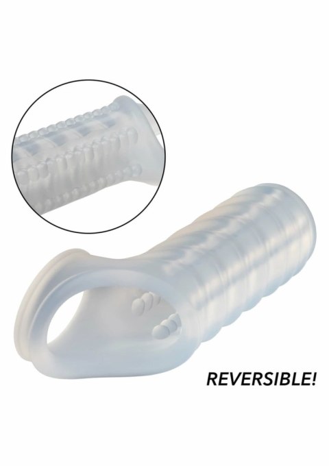 CalExotics Performance Maxx Liquid Silicone - dwustronny rękaw anatomiczny, silikonowy