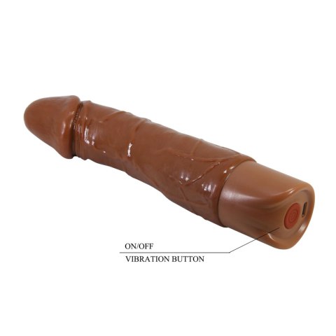 Pretty Love Jermaine Brown - Realistic Vibrating Dildo 7.7"