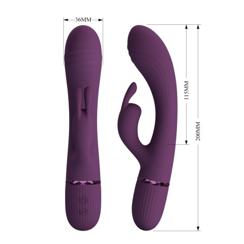 Pretty Love Scocco Purple - Rabbit Vibrator