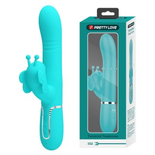 Pretty Love Twinkled Tenderness Turquoise - Rabbit Vibrator
