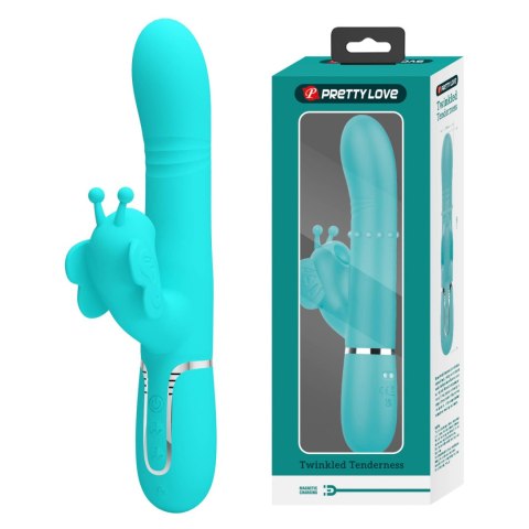 Pretty Love Twinkled Tenderness Turquoise - Rabbit Vibrator