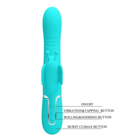 Pretty Love Twinkled Tenderness Turquoise - Rabbit Vibrator